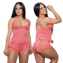 Baby Doll Sexy com Detalhes em Renda