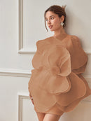 Stylish Banquet Mini Dress Women