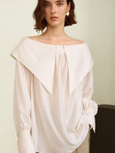 Off-Shoulder Luxury Modal Top