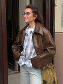 Contemporary Biker Style Jacket