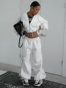 Hooded Contrast Line Set