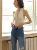 Retro Flare Distressed Hole Jeans