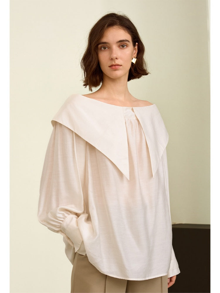 Off-Shoulder Luxury Modal Top