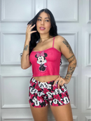 Pijama Personagem Suede Baby Doll