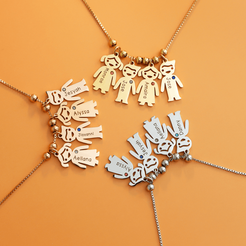 Colar Filhinhos™ - Nomes Personalizado