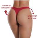 Calcinhas Fio Dental em Algodão (Pague 3 Leve 5)