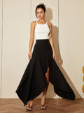 Artistic Asymmetric Summer Skirt
