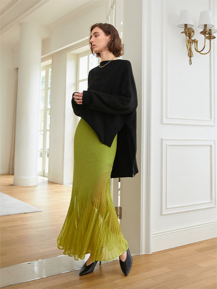 Niche High-Waist Mermaid Skirt