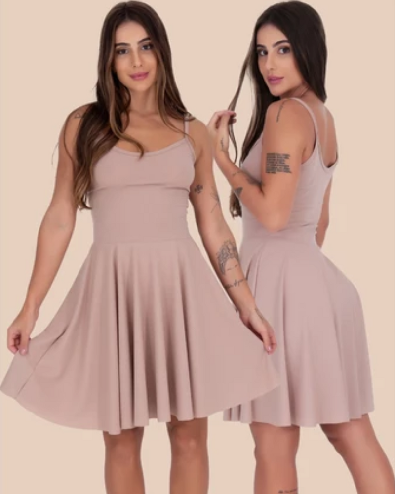 Vestido Godê Ribana Rodado