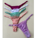 Calcinha Fio Duplo Renda com Regulagem (Pague 5 Leve 10)