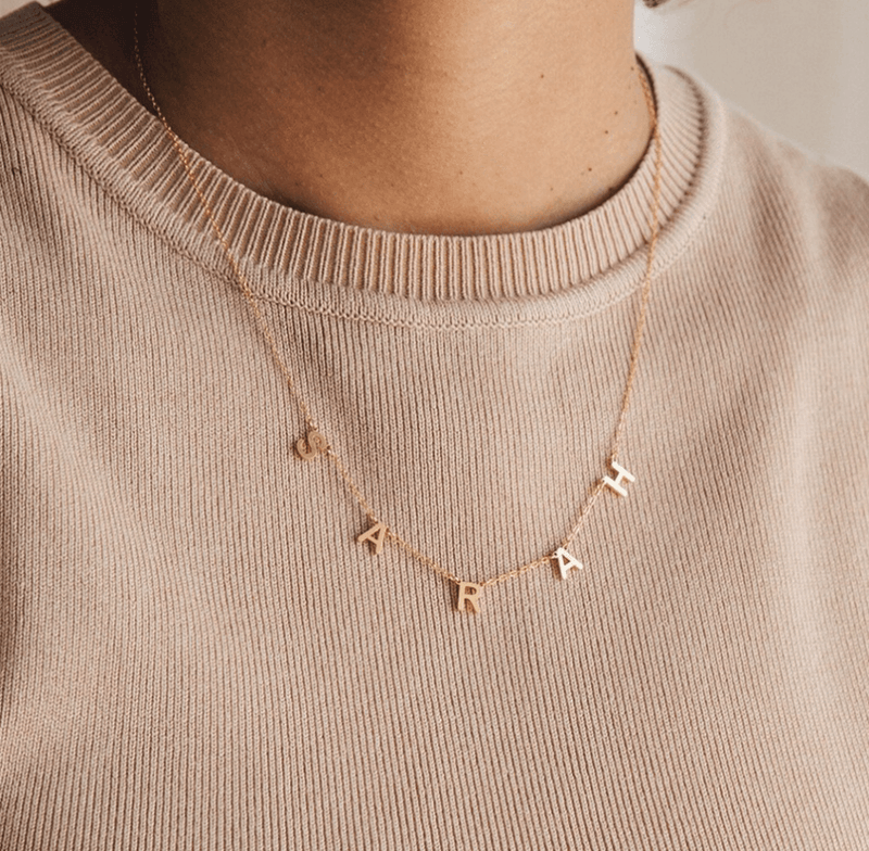 Colar Nome Personalizado - Ouro 18k