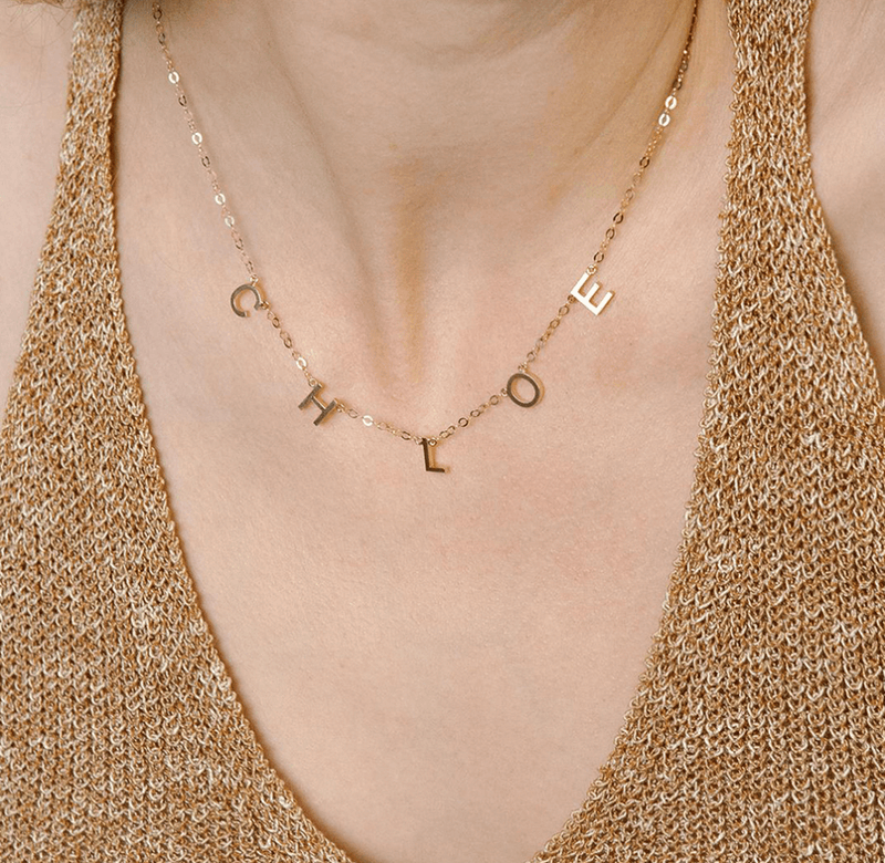 Colar Nome Personalizado - Ouro 18k