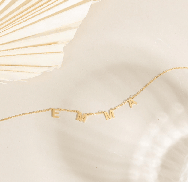 Colar Nome Personalizado - Ouro 18k