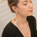 Colar Triplo Malha Banhado a Ouro 18K | Coleção Firenze