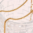 Colar Anelise Trama média Banhado a Ouro 18K | Coleção Capri