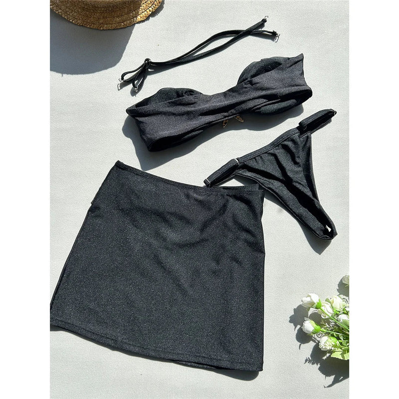 Conjunto de Biquíni e Saia Vivian - Elegancce