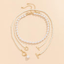 Colar de Pérolas Classic - Conjunto Triplo