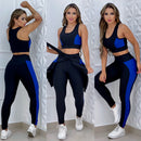 Conjunto Calça Legging Suplex Cós Alto + Top com Bojo
