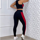 Conjunto Calça Legging Suplex Cós Alto + Top com Bojo