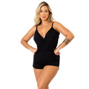 Pijama Macaquinho Suede Alcinha Regulável