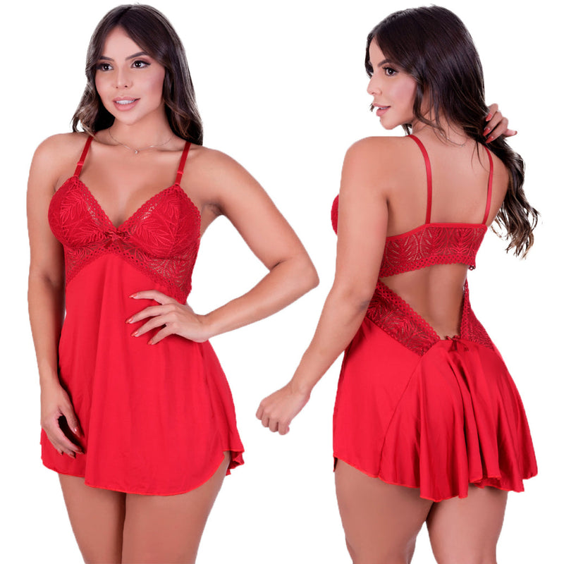 Camisola Angelina com Renda Decote Costas
