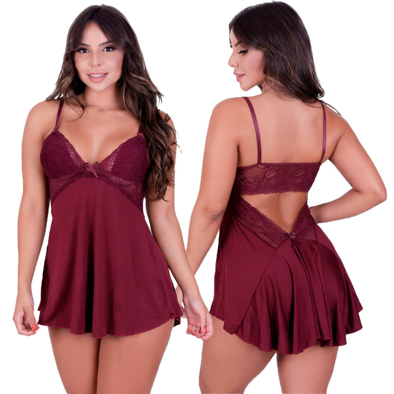 Camisola Angelina com Renda Decote Costas