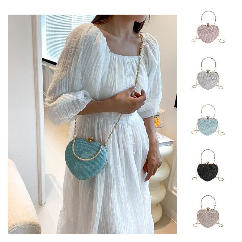 Bolsa Coração Brilhante