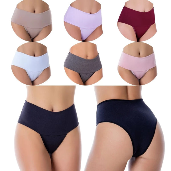 Calcinha Modeladora Fitness Plus Size (PAGUE 5 LEVE 10)